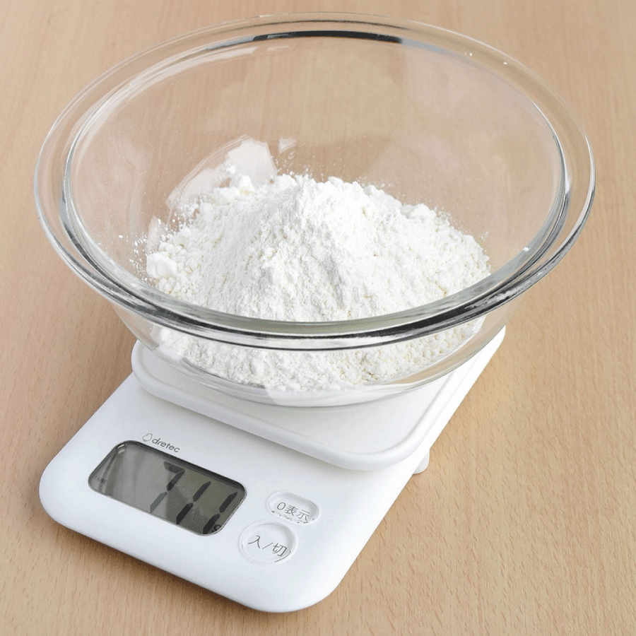 デジタルスケール「ガナッシュ」3kg　ホワイト