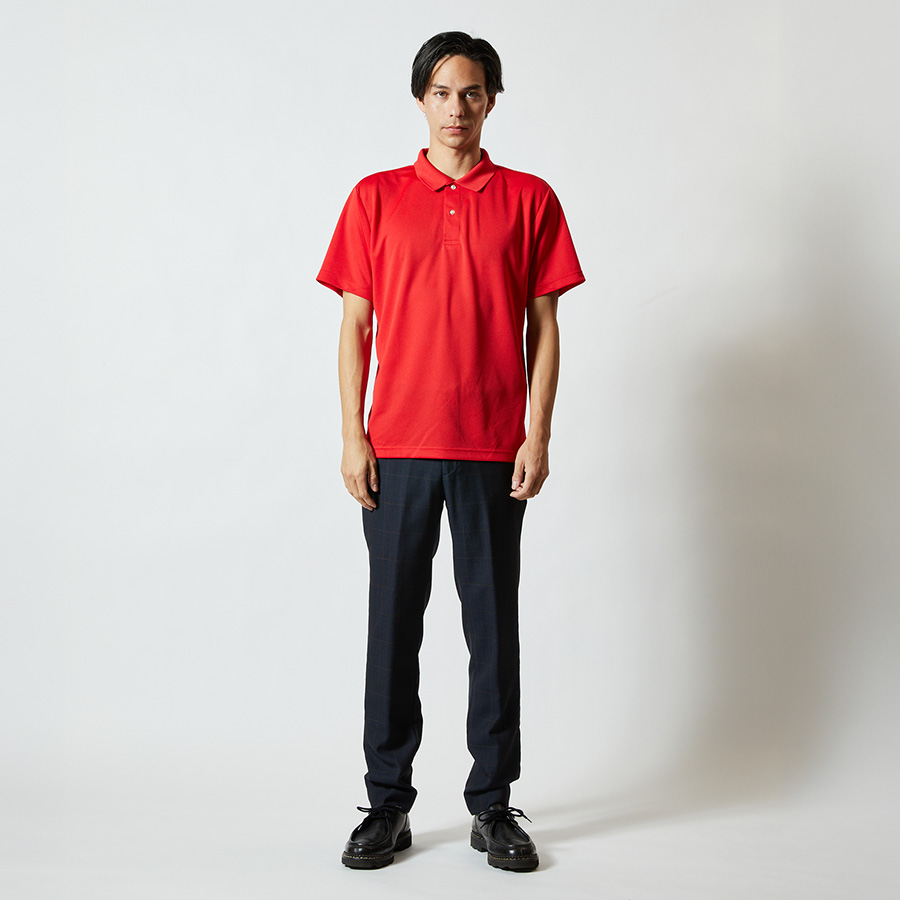 4.1オンス ドライアスレチック ポロシャツ