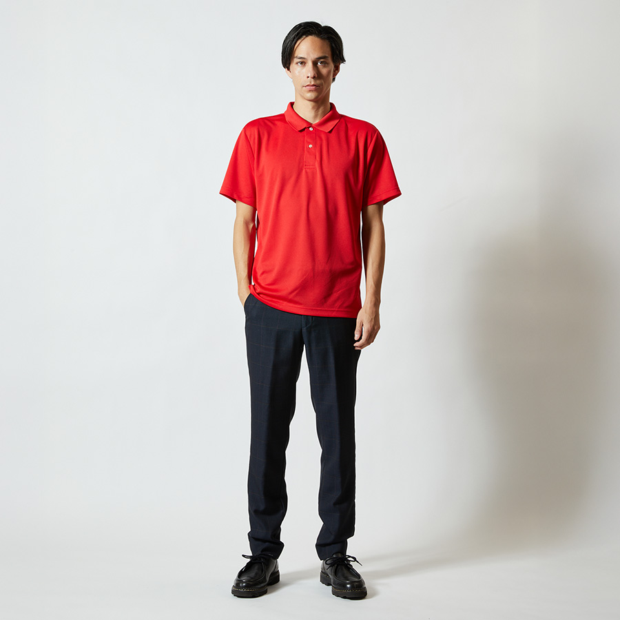 4.1オンス ドライアスレチック ポロシャツ