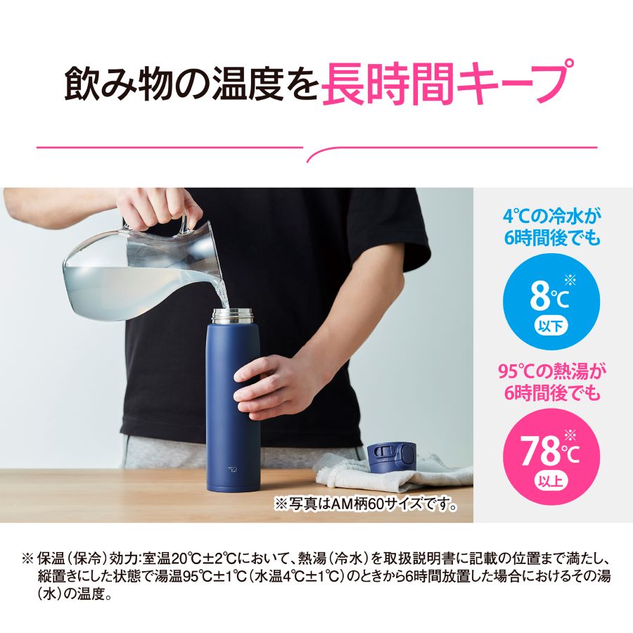 象印　ステンレスマグ　ワンタッチ　950ml