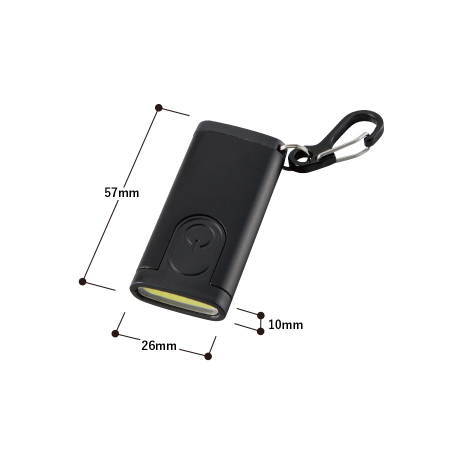 【先行掲載】COBカラビナ付コンパクトライト