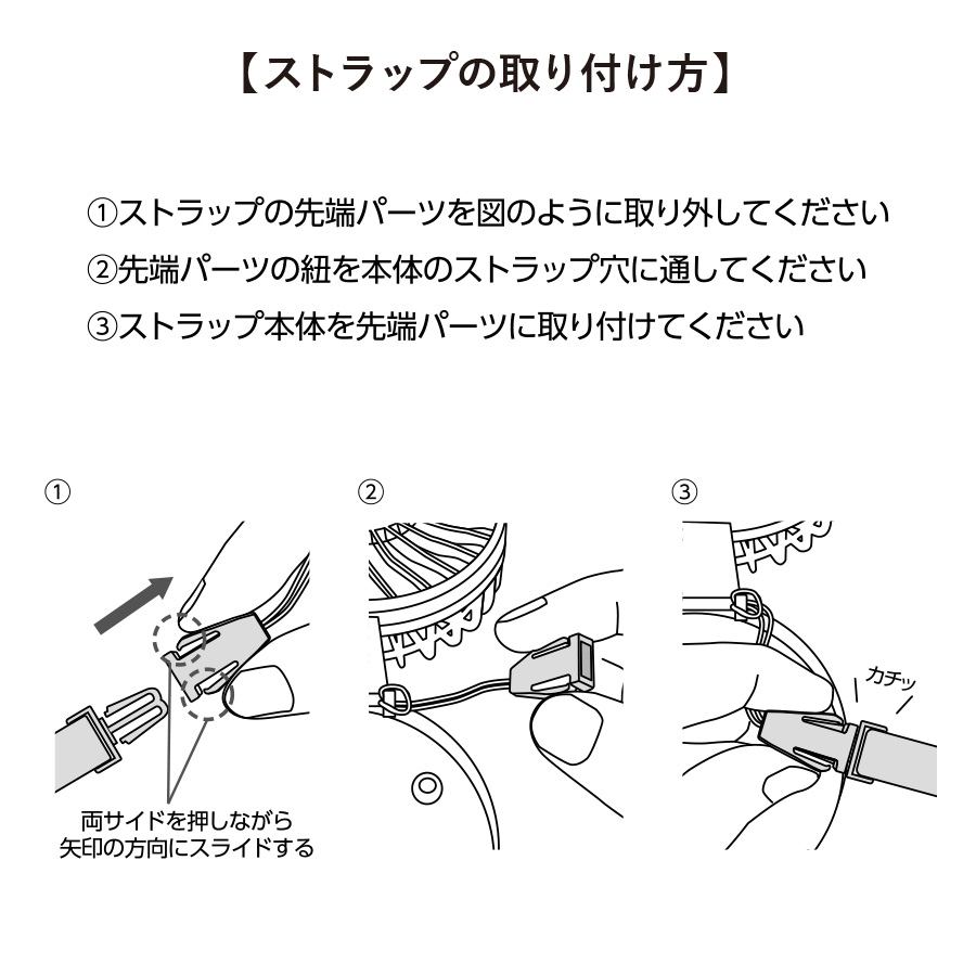 ハンズフリーUSBファン ver.2