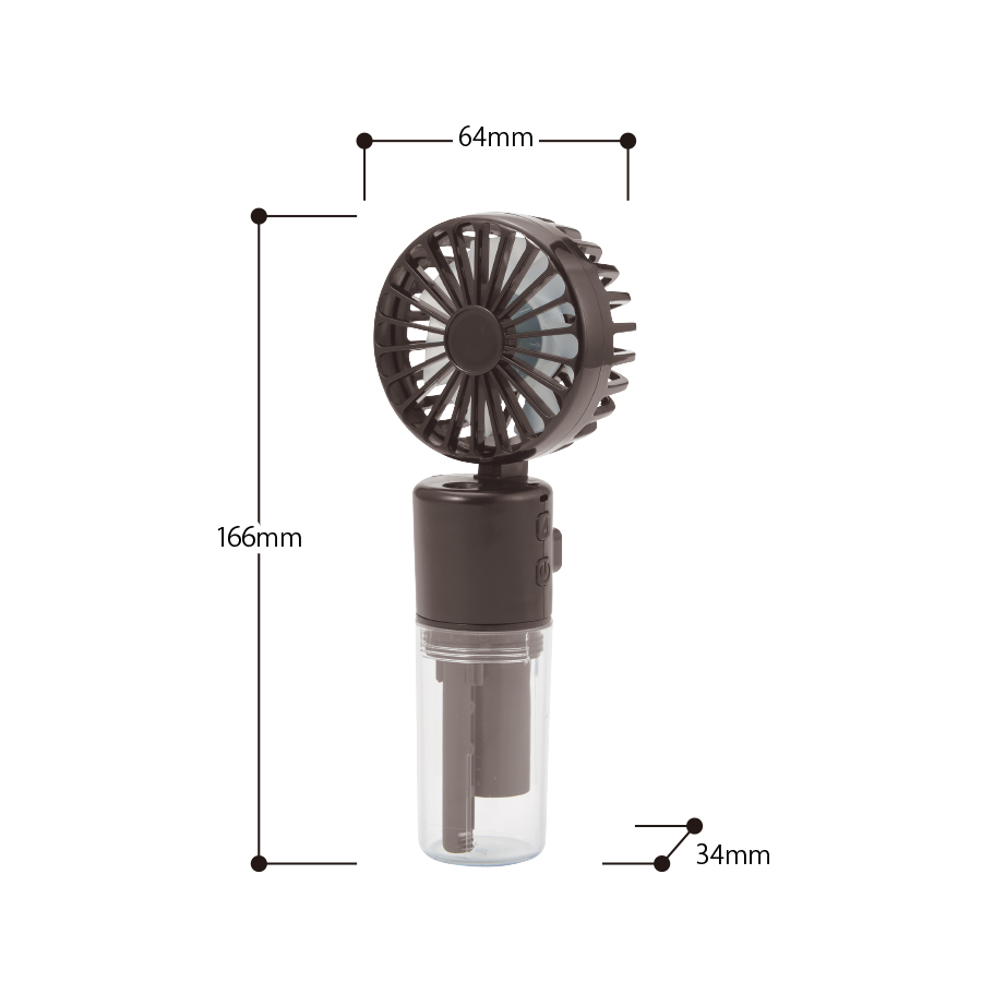 【先行掲載】ポータブルミストUSBファン