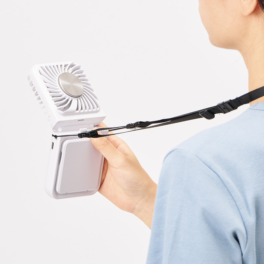 【先行掲載】スマホスタンド付冷却プレートUSBファン