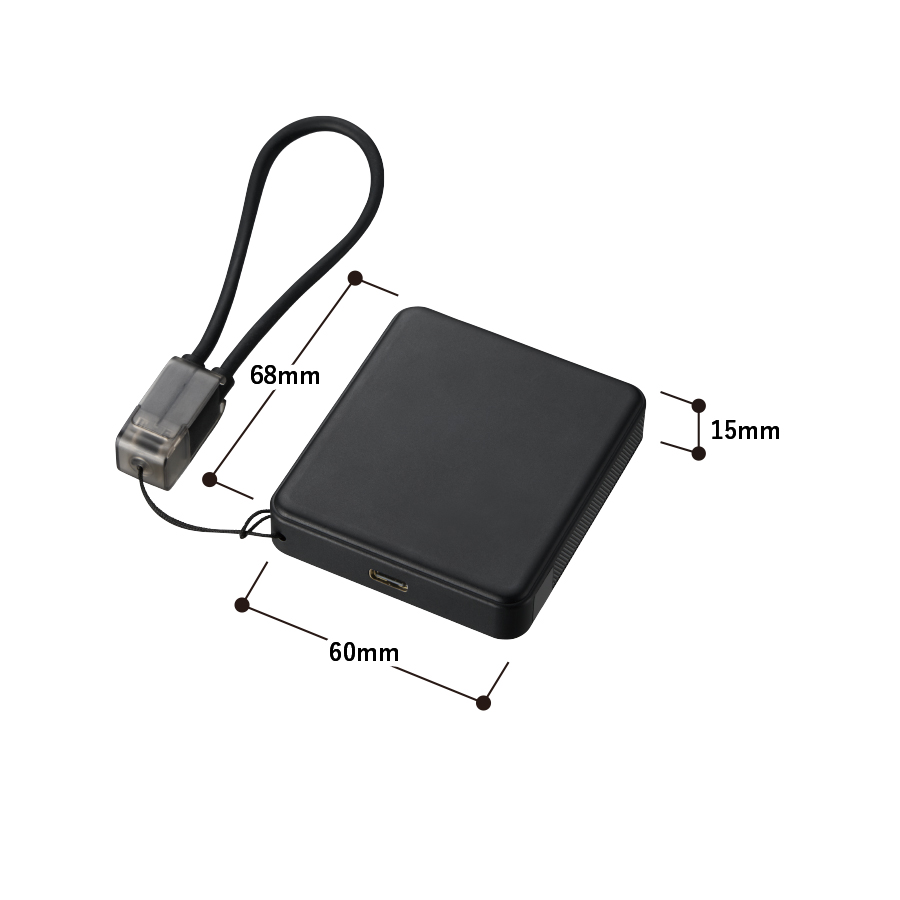 【先行掲載】PD急速充電コードストラップ付モバイルチャージャー5000（全面印刷対応）