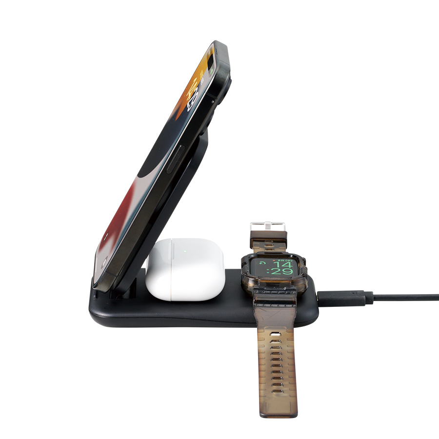 【先行掲載】3in1スタンドワイヤレス充電器