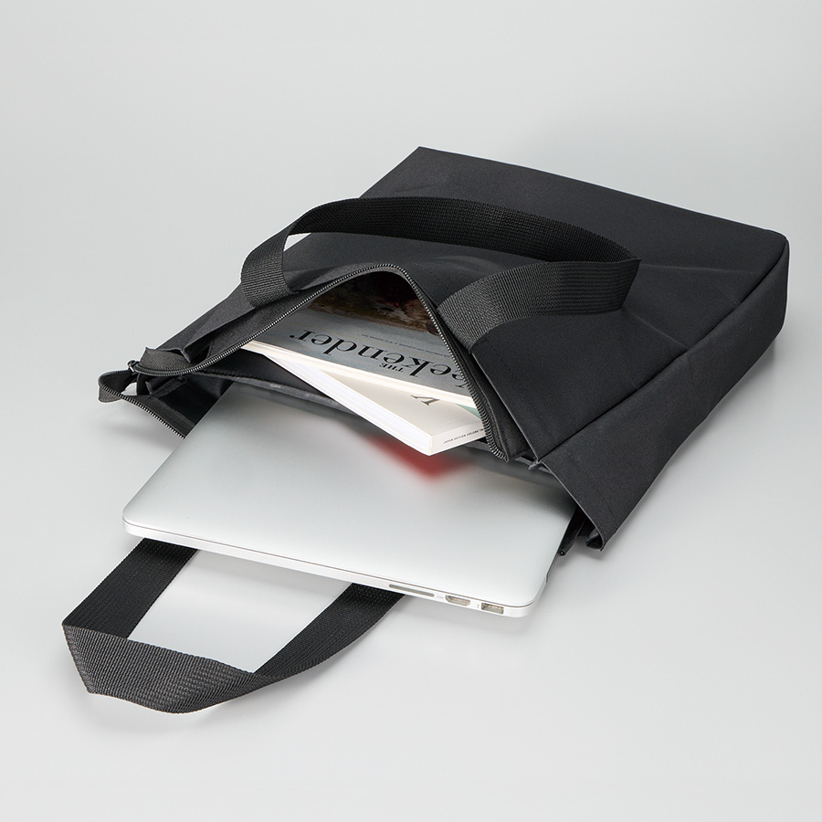 【先行掲載】ノートPCが入れられるファスナートート