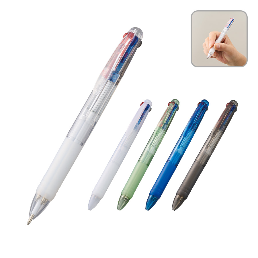 TF-0120 3色プラスワンボールペン（再生ABS）