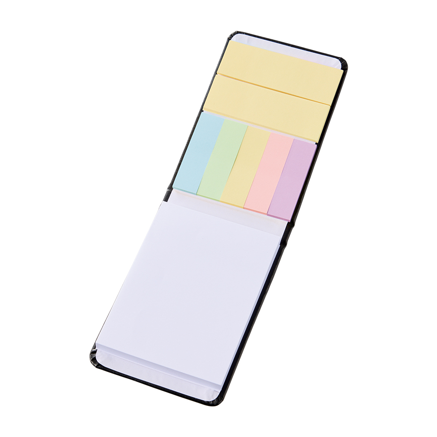 【先行掲載】合皮カバー付箋セット（M）