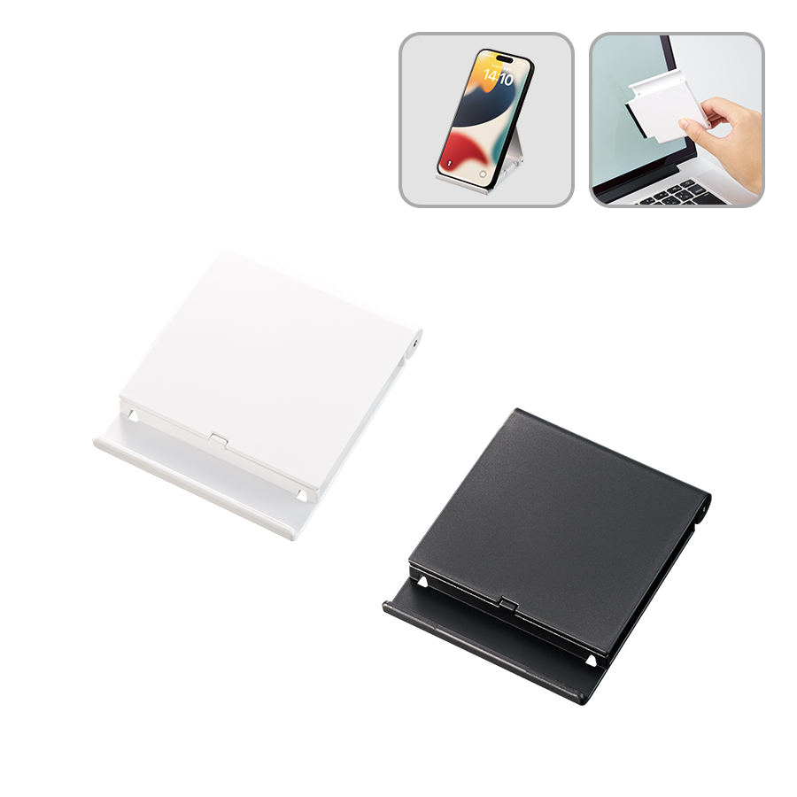 TF-0180 スマホスタンドにもなるPC2WAYクリーナー