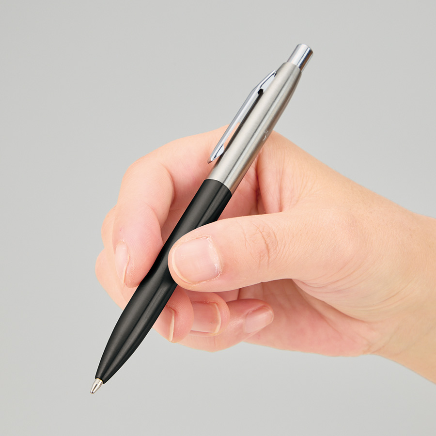 【先行掲載】メタルツートーンボールペン（再生ステンレス）