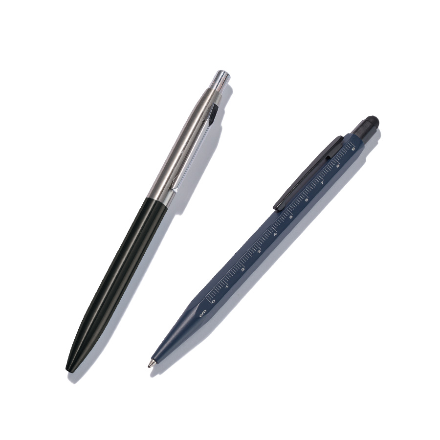 【先行掲載】タッチペン付メタル六角ボールペン（再生アルミ）