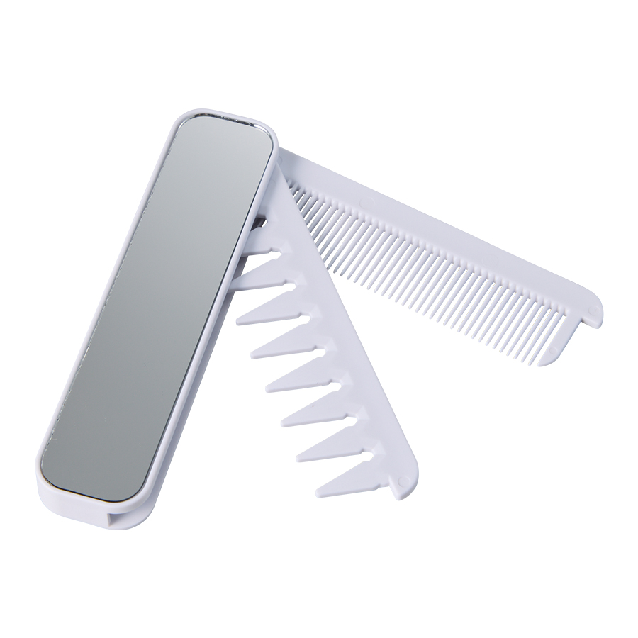 【先行掲載】折りたたみツインコーム（ミラー付）