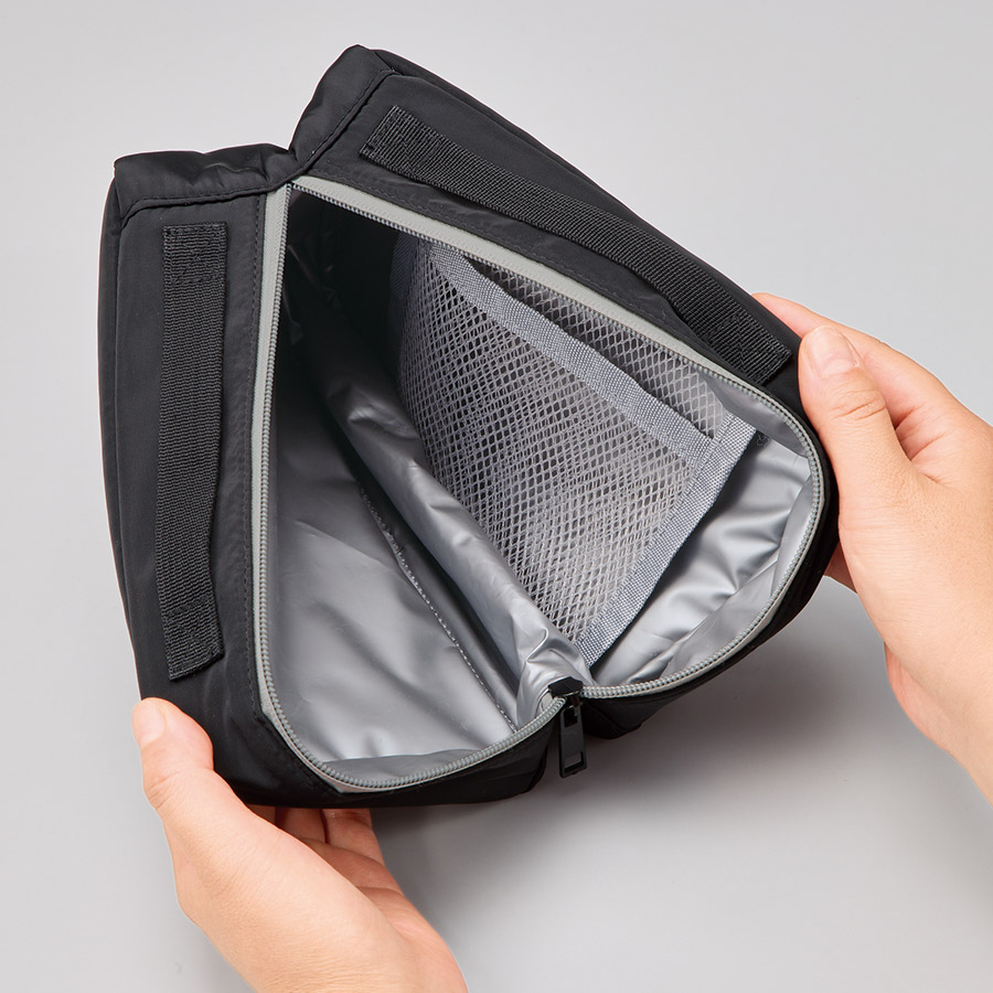 【先行掲載】 スマホが立てられるクーラーランチポーチ