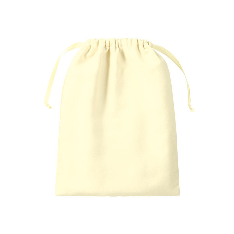 【先行掲載】スウェード風巾着（L）