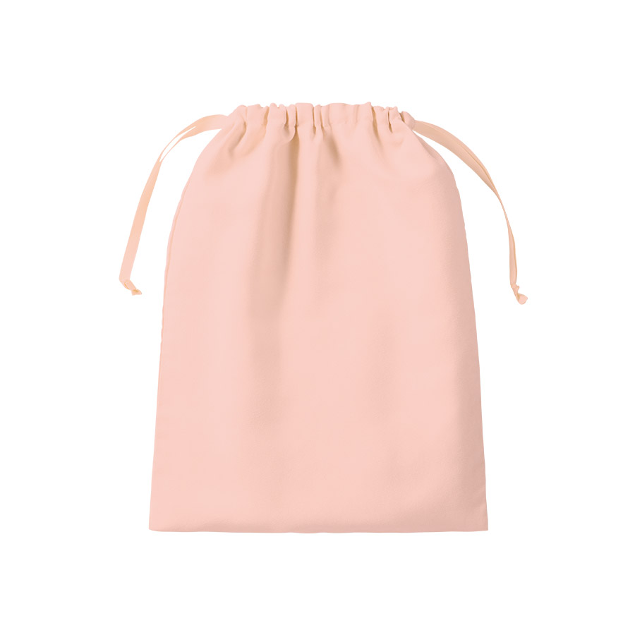 【先行掲載】スウェード風巾着（L）