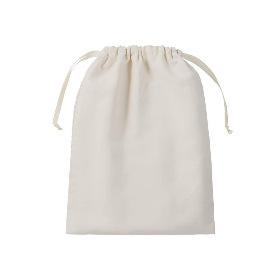 【先行掲載】スウェード風巾着（L）