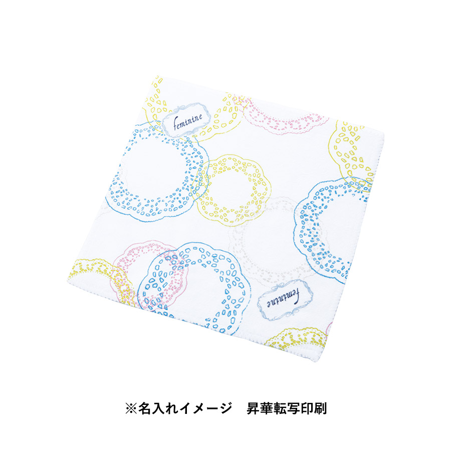 ソフトタッチミニタオル　ホワイト