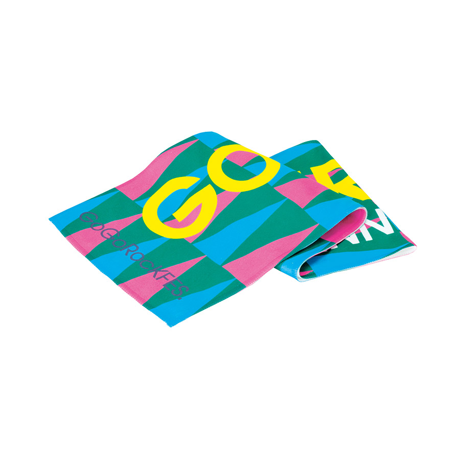 ソフトタッチマフラータオル　ホワイト