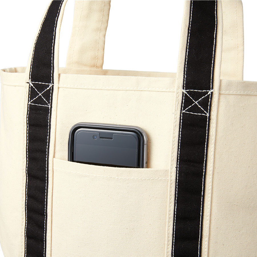 キャンバスバイカラートート（S）