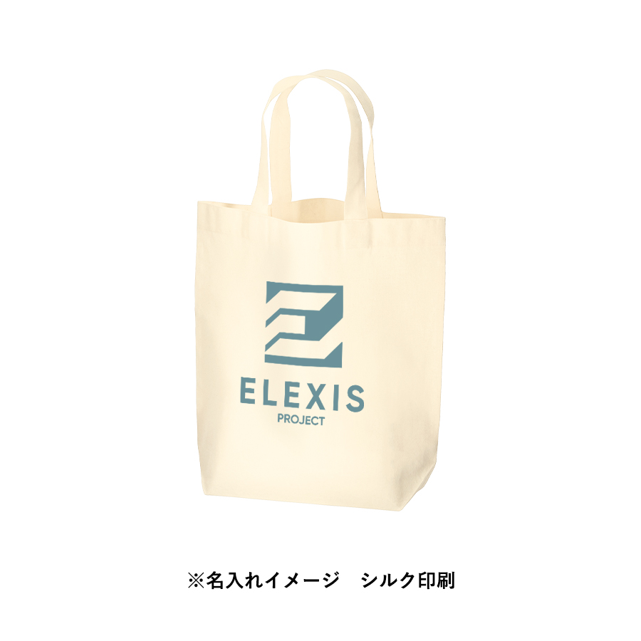 厚手コットンマチ付トート（Ｍ）　ナチュラル