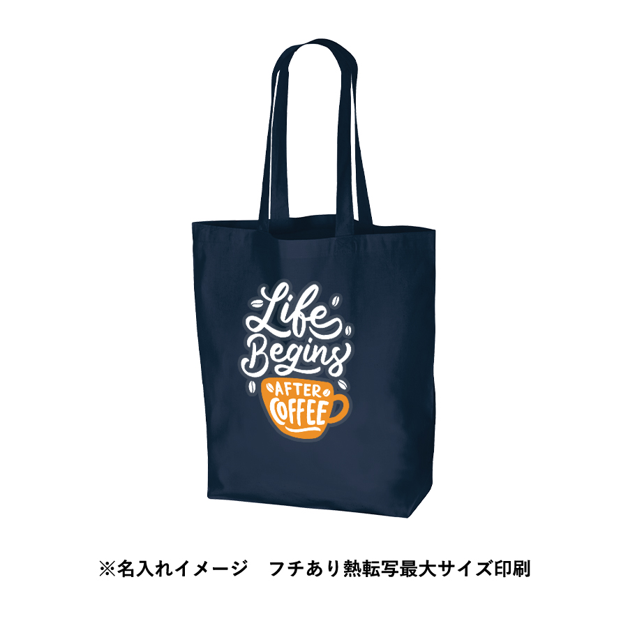厚手コットンマチ付トート（Ｌ）