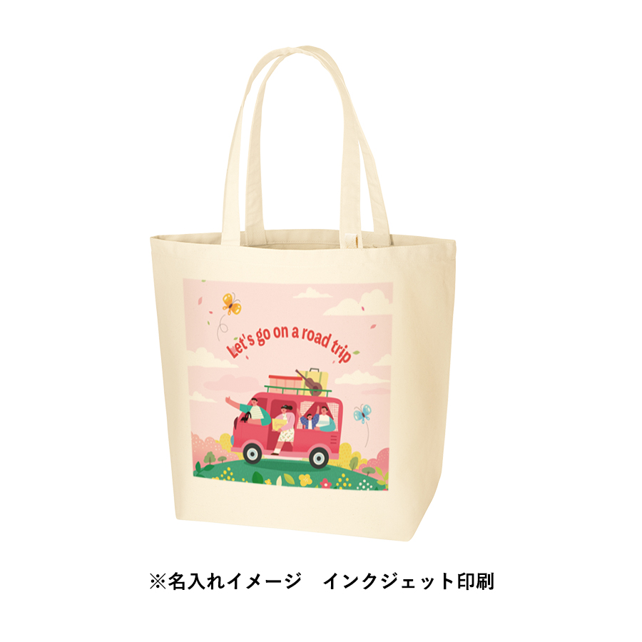 キャンバストート（L）インナーポケット付　ナチュラル
