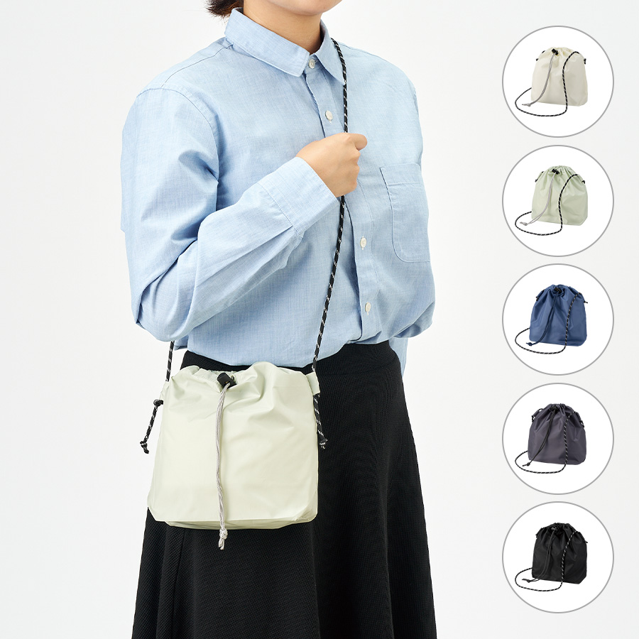 TR-1438 ファインライトポリ巾着ショルダー