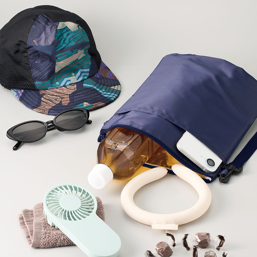 【先行掲載】保冷ボトルホルダーサコッシュ　ワイド