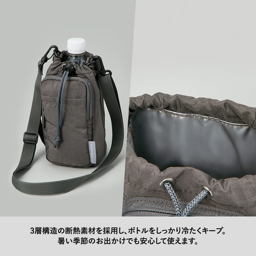【先行掲載】MOTTERUクーラーボトルホルダーサコッシュ