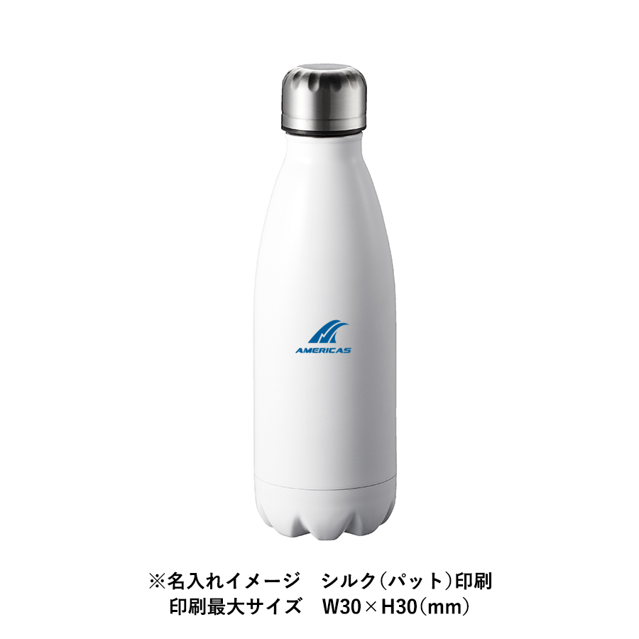 ロケットサーモボトル 420ml 昇華転写対応｜ノベルティ・物販・記念品 