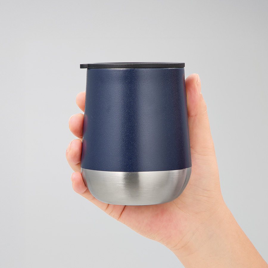 Zalattoフタ付サーモラウンドタンブラー