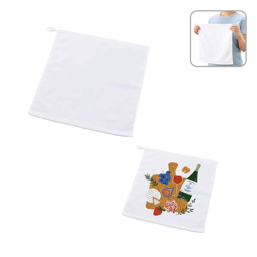 TT-0014 【先行掲載】プリントしやすいコットンシャーリングループ付タオル