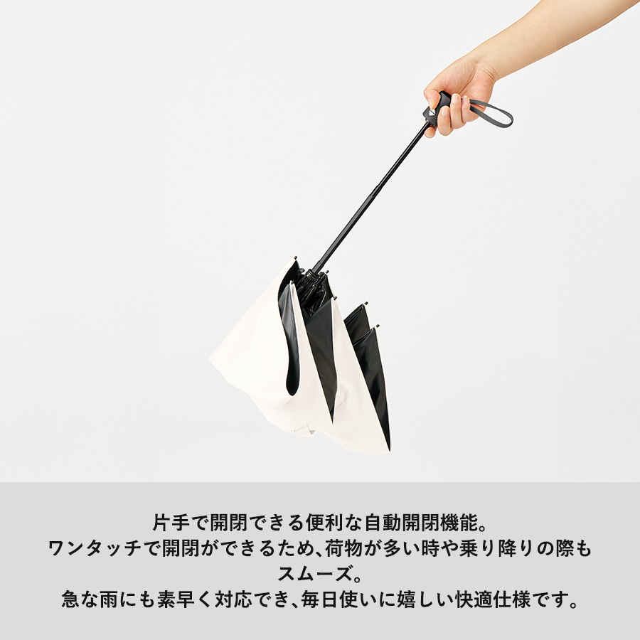 【先行掲載】自動開閉遮熱遮光折りたたみ傘