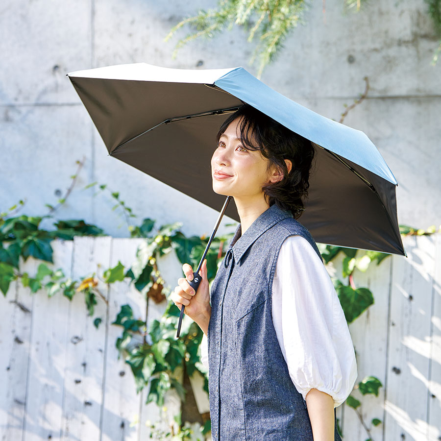【先行掲載】自動開閉遮熱遮光折りたたみ傘