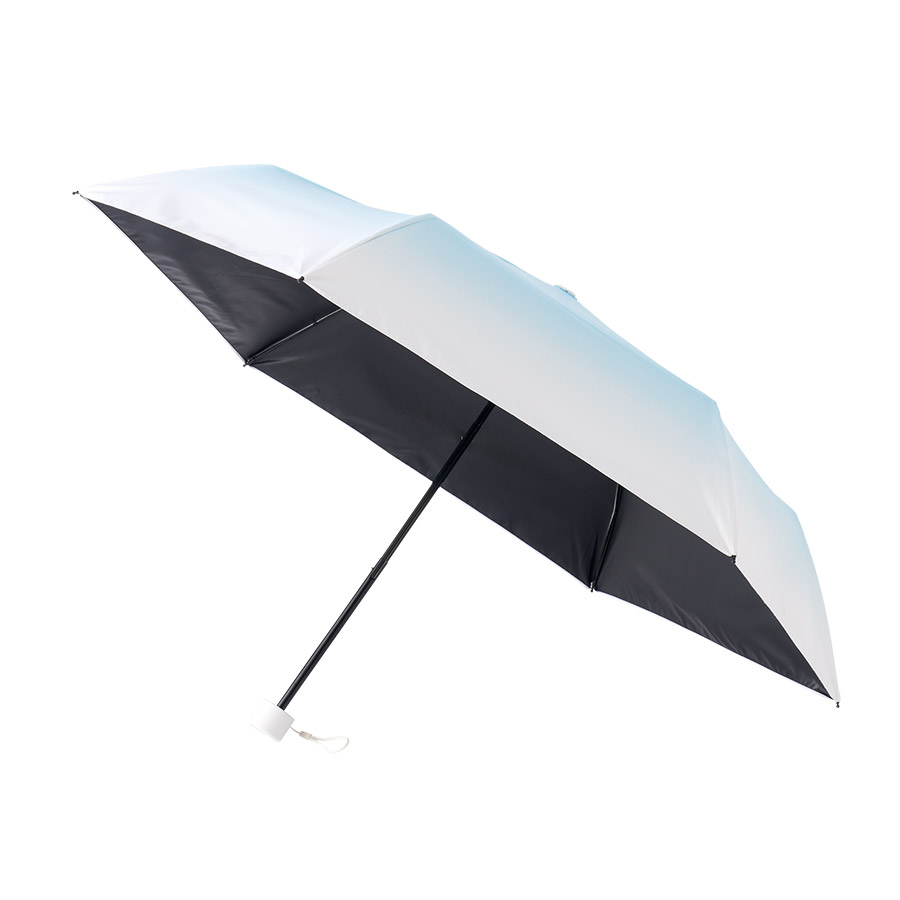 【先行掲載】グラデーション遮光折りたたみ傘（ポーチ付）