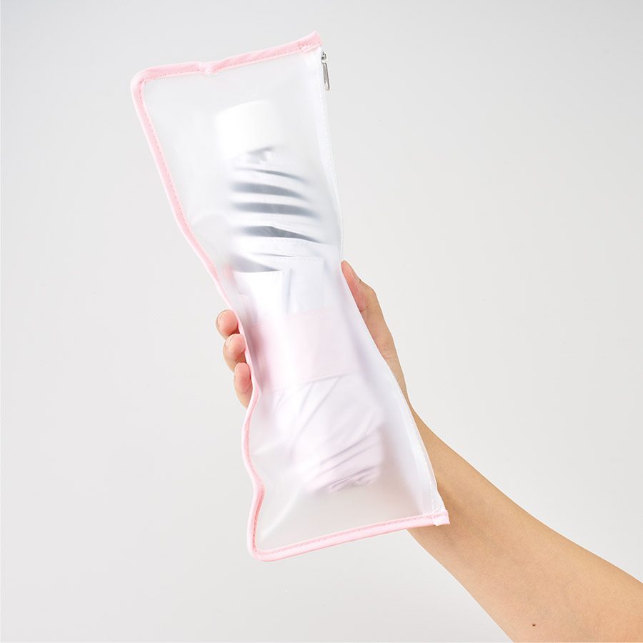 【先行掲載】グラデーション遮光折りたたみ傘（ポーチ付）