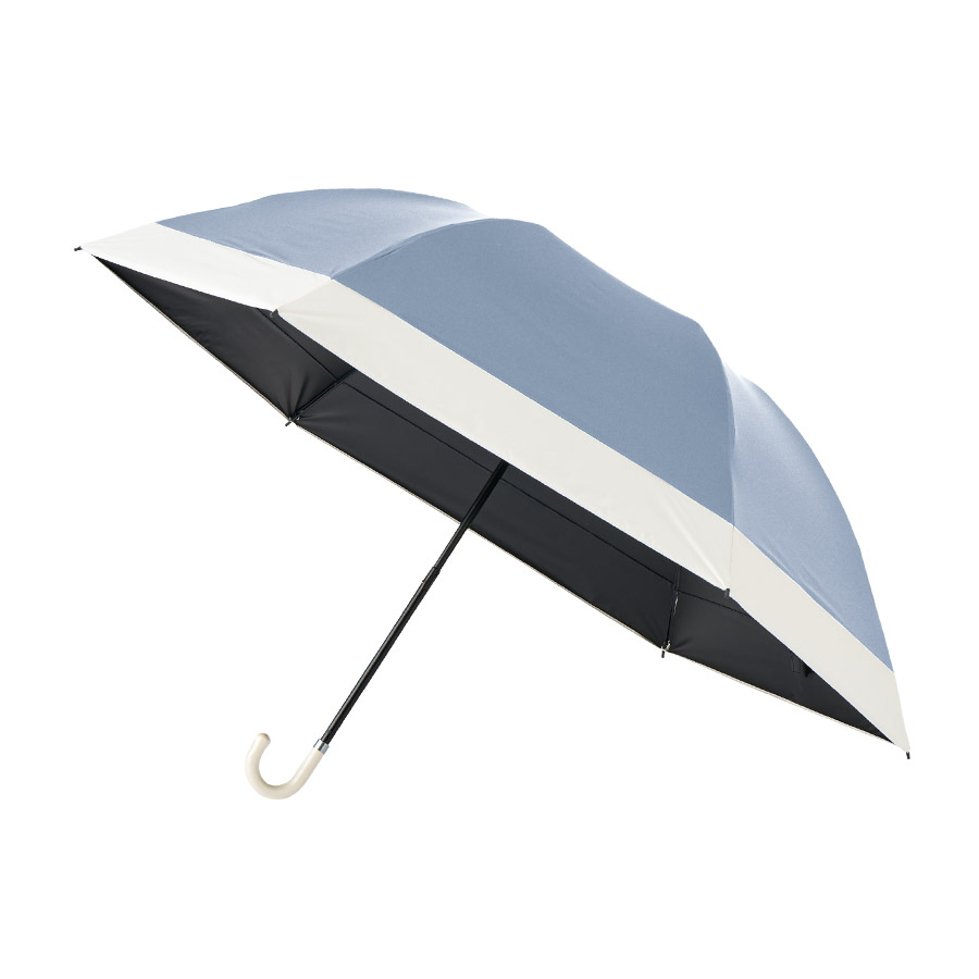 【先行掲載】ドーム型ツートーン遮光折りたたみ傘