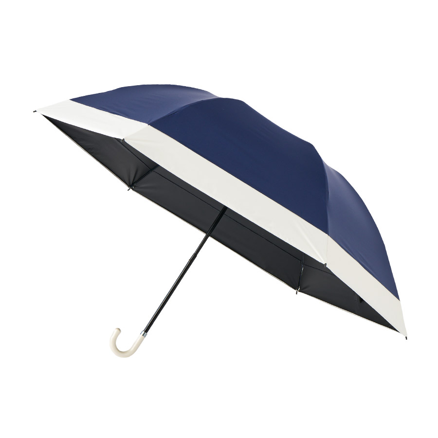 【先行掲載】ドーム型ツートーン遮光折りたたみ傘