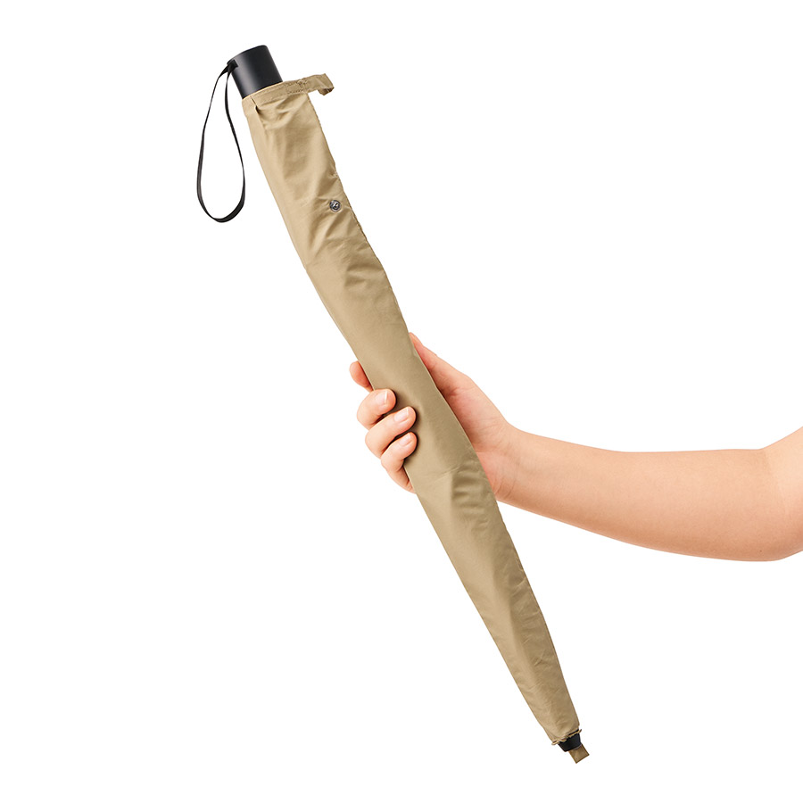 【先行掲載】たたんでも伸ばしても使えるUV傘