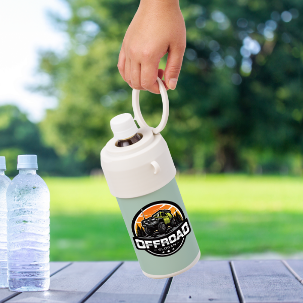 ペットボトルホルダーにもなるサーモタンブラー