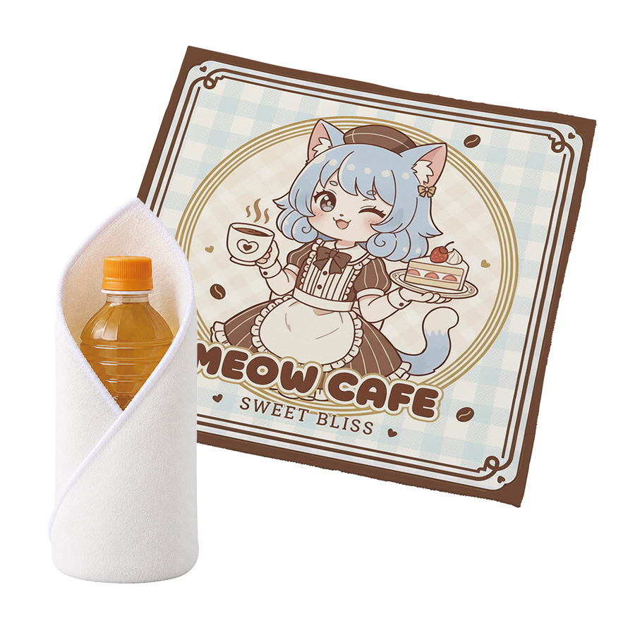 ピタットくっつく保冷保温タオル