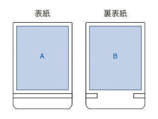 広い印刷面で表現自由！