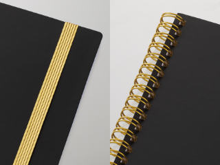 高級感のあるゴールドリング・ゴム！