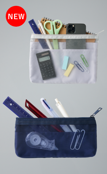 収納力抜群ポーチ