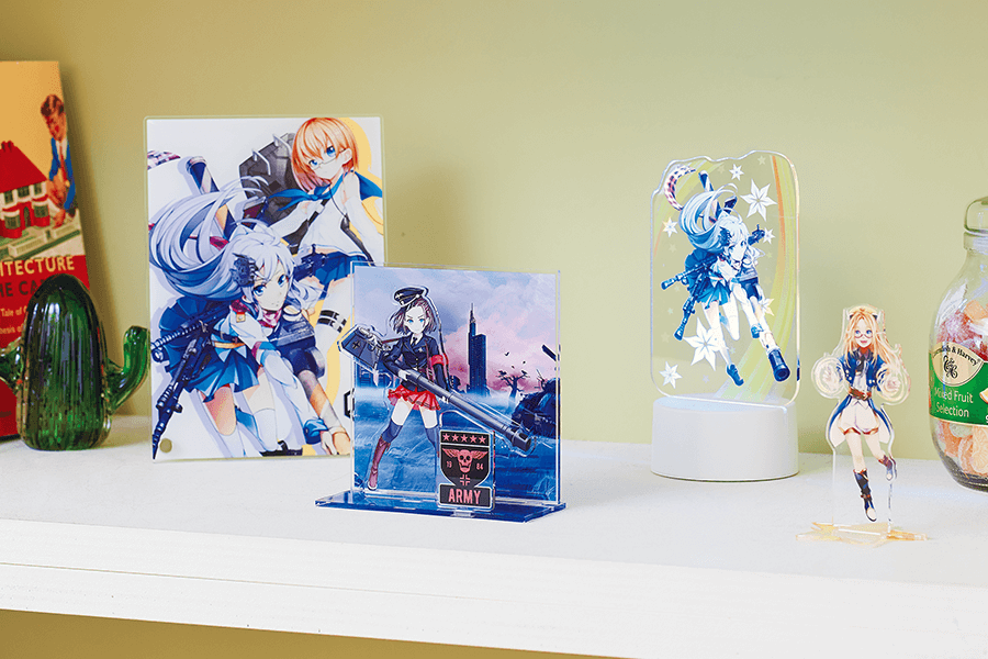 デザインの名入れやディテールにこだわったグッズ制作を