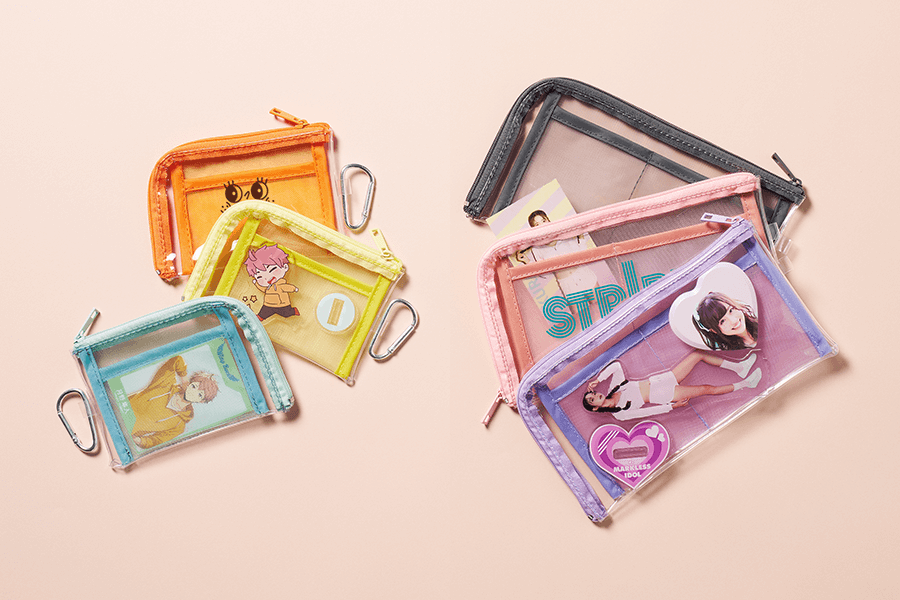 見せる収納で推し活ニーズにメッシュがハマる