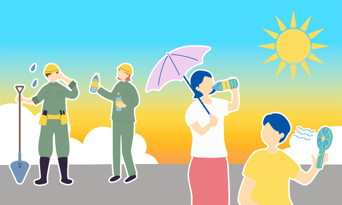【2025年6月施行】職場での熱中症対策が義務化！罰則付きに！企業がとるべき対応をシーンごとに解説！