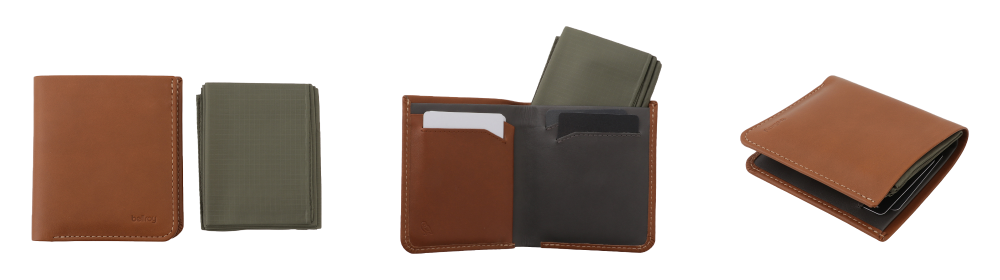 二つ折り財布にも収納できるコンパクトサイズ