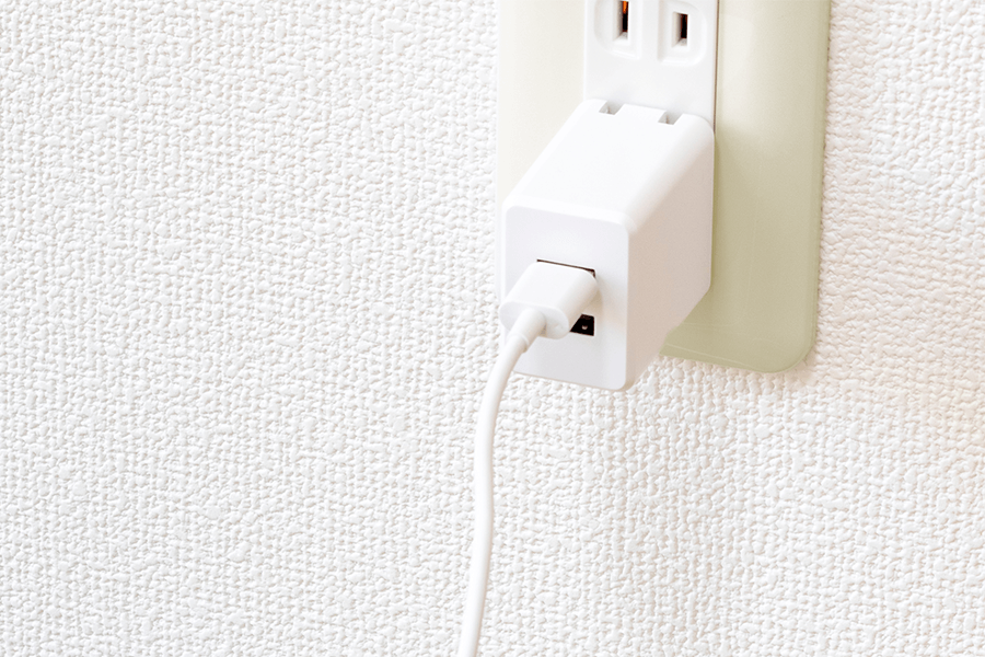 バッテリー充電時の注意